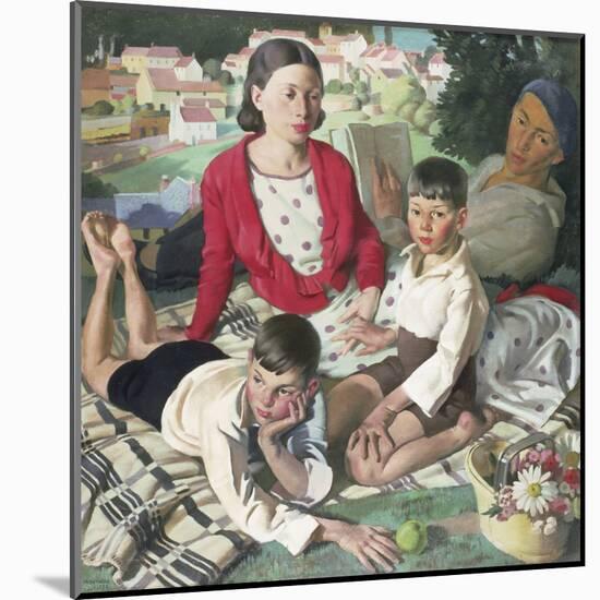 The Family-Bernard Fleetwood-Walker-Mounted Giclee Print