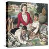 The Family-Bernard Fleetwood-Walker-Stretched Canvas