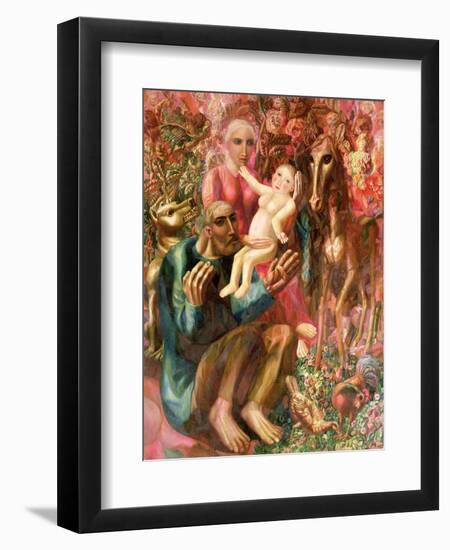 The Family-Pavel Nikolayevich Filonov-Framed Giclee Print