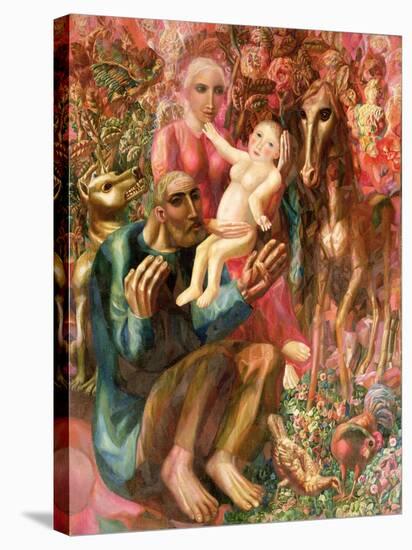 The Family-Pavel Nikolayevich Filonov-Stretched Canvas