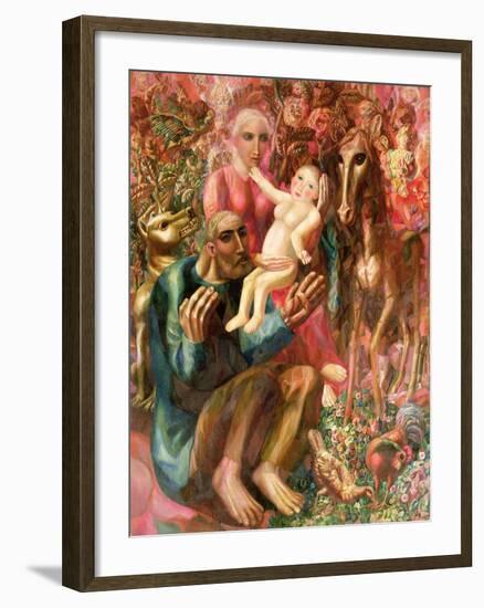 The Family-Pavel Nikolayevich Filonov-Framed Giclee Print