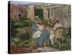 The Family-Henri Lebasque-Stretched Canvas