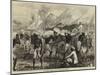 The Famine in Bengal, Loading Grain-Carts Near Calcutta-null-Mounted Giclee Print