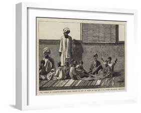 The Famine in Cashmere-Charles Edwin Fripp-Framed Giclee Print