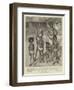 The Famine in India, Starving Natives at Jubbulpore-null-Framed Giclee Print