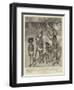 The Famine in India, Starving Natives at Jubbulpore-null-Framed Giclee Print