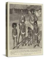 The Famine in India, Starving Natives at Jubbulpore-null-Stretched Canvas