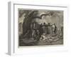 The Famine in India, the Village Well-null-Framed Giclee Print