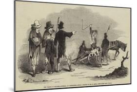 The Famine in Ireland, Funeral at Skibbereen-null-Mounted Giclee Print