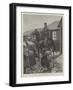 The Famine in Russia, Begging for Bread at the Mayor's House, Near Simbirsk-Richard Caton Woodville II-Framed Giclee Print