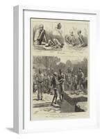 The Famine in the Madras Presidency-null-Framed Giclee Print