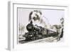 The Famous 4-6-0 Castle Class of Steam Locomotives Used by Great Western-John S. Smith-Framed Giclee Print