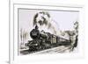 The Famous 4-6-0 Castle Class of Steam Locomotives Used by Great Western-John S. Smith-Framed Giclee Print