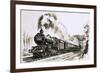 The Famous 4-6-0 Castle Class of Steam Locomotives Used by Great Western-John S. Smith-Framed Giclee Print