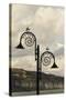 The Famous Ammonite Design Streetlghts in Lyme Regis, Dorset, England, United Kingdom, Europe-John Woodworth-Stretched Canvas