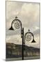 The Famous Ammonite Design Streetlghts in Lyme Regis, Dorset, England, United Kingdom, Europe-John Woodworth-Mounted Photographic Print