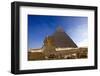 The Famous Ancient Egypt Cheops Pyramid and Sphinx in Giza-Nosnibor137-Framed Photographic Print