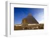 The Famous Ancient Egypt Cheops Pyramid and Sphinx in Giza-Nosnibor137-Framed Photographic Print