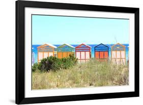 The Famous Banys De S'agar? on the S'agar? Beach-Stefano Amantini-Framed Photographic Print