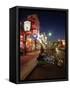 The Famous Beale Street at Night, Memphis, Tennessee, United States of America, North America-Gavin Hellier-Framed Stretched Canvas