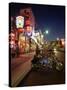 The Famous Beale Street at Night, Memphis, Tennessee, United States of America, North America-Gavin Hellier-Stretched Canvas