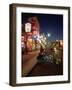 The Famous Beale Street at Night, Memphis, Tennessee, United States of America, North America-Gavin Hellier-Framed Photographic Print