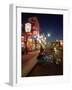 The Famous Beale Street at Night, Memphis, Tennessee, United States of America, North America-Gavin Hellier-Framed Photographic Print