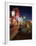 The Famous Beale Street at Night, Memphis, Tennessee, United States of America, North America-Gavin Hellier-Framed Photographic Print