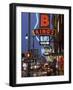 The Famous Beale Street at Night, Memphis, Tennessee, United States of America, North America-Gavin Hellier-Framed Photographic Print