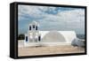 The Famous Blue and White City Oia,Santorini-scorpp-Framed Stretched Canvas