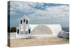 The Famous Blue and White City Oia,Santorini-scorpp-Stretched Canvas