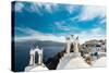 The Famous Blue and White City Oia,Santorini-scorpp-Stretched Canvas