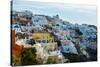 The Famous Blue and White City Oia,Santorini-scorpp-Stretched Canvas