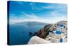 The Famous Blue and White City Oia,Santorini-scorpp-Stretched Canvas