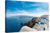 The Famous Blue and White City Oia,Santorini-scorpp-Stretched Canvas