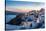 The Famous Blue and White City Oia,Santorini-scorpp-Stretched Canvas