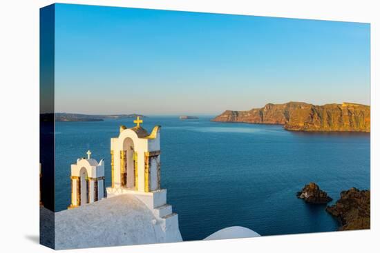 The Famous Blue and White City Oia,Santorini-scorpp-Stretched Canvas