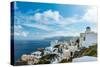 The Famous Blue and White City Oia,Santorini-scorpp-Stretched Canvas