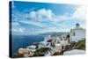 The Famous Blue and White City Oia,Santorini-scorpp-Stretched Canvas