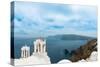 The Famous Blue and White City Oia,Santorini-scorpp-Stretched Canvas