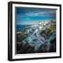 The Famous Blue and White City Oia,Santorini-scorpp-Framed Photographic Print