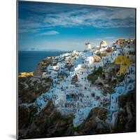 The Famous Blue and White City Oia,Santorini-scorpp-Mounted Photographic Print