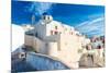 The Famous Blue and White City Oia,Santorini-scorpp-Mounted Photographic Print