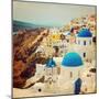 The Famous Blue and White City Oia,Santorini-scorpp-Mounted Photographic Print