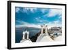 The Famous Blue and White City Oia,Santorini-scorpp-Framed Photographic Print