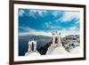 The Famous Blue and White City Oia,Santorini-scorpp-Framed Photographic Print