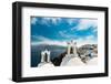 The Famous Blue and White City Oia,Santorini-scorpp-Framed Photographic Print