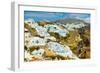 The Famous Blue and White City Oia,Santorini-scorpp-Framed Photographic Print