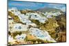 The Famous Blue and White City Oia,Santorini-scorpp-Mounted Photographic Print