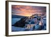 The Famous Blue and White City Oia,Santorini-scorpp-Framed Photographic Print